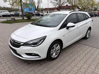 Occasion Opel Astra Edition 136 PK (100 kW) 2018 Wit Stationwagen