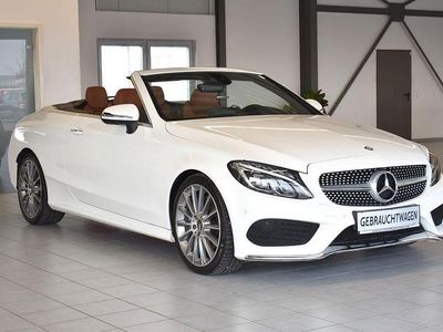 Gebraucht Mercedes C220 AMG 170 PS (125 kW) 2016 Weiß Cabrio
