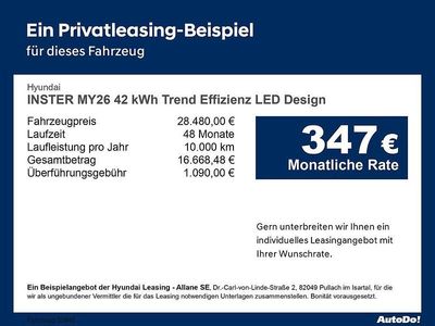 Neu Hyundai Inster Trend 71 kW (97 PS) 2026 Orange Kleinwagen