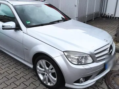 Gebraucht Mercedes C200 2009 Silber Kombi