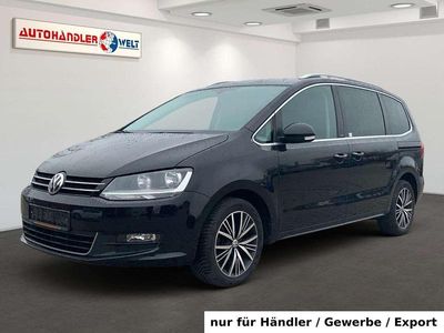 Gebraucht VW Sharan Allstar 150 PS (110 kW) 2016 Schwarz Van / Kleinbus
