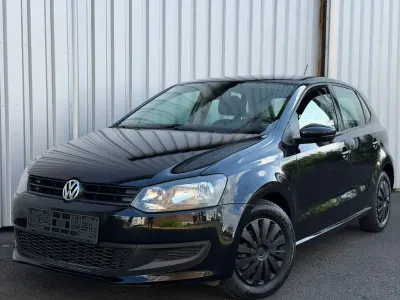 Gebraucht VW Polo Trendline 69 PS (50 kW) 2011 Schwarz Kleinwagen
