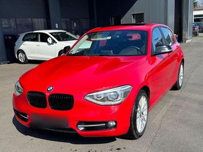 Gebraucht BMW 120 Sport Line 184 PS (135 kW) 2014 Rot Kleinwagen