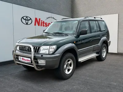 Gebraucht Toyota Land Cruiser 163 PS (119 kW) 2001 Grün SUV