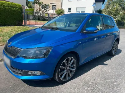 Gebraucht Skoda Fabia 110 PS (80 kW) 2017 Blau Limousine