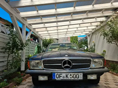 Gebraucht Mercedes SL280 185 PS (136 kW) 1979 Blau Cabrio