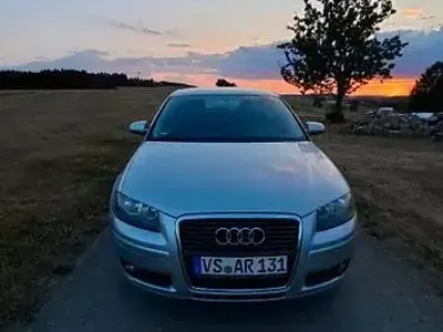 Gebraucht Audi A3 Attraction 102 PS (75 kW) 2007 Silber Kleinwagen