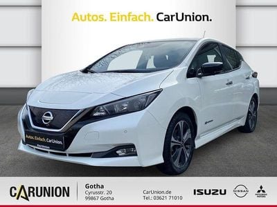 Gebraucht Nissan Leaf N-Connecta 110 kW (150 PS) 2019 Weiß Kleinwagen