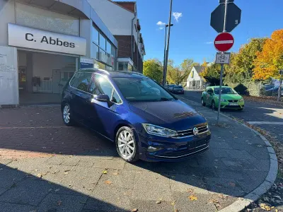 Gebraucht VW Golf Sportsvan Highline 131 PS (96 kW) 2019 Blau Van / Kleinbus