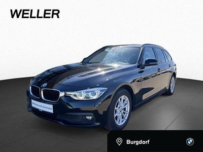 Gebraucht BMW 318 Advantage 150 PS (110 kW) 2019 Bmw 318d touring aut. advantag (schwarz) Kombi