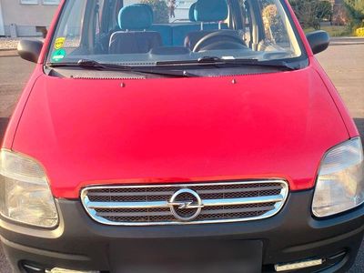 Gebraucht Opel Agila 2002 Rot Van / Kleinbus