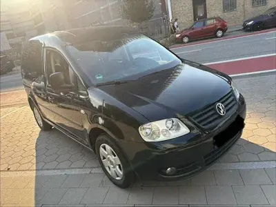 Gebraucht VW Caddy Life 80 PS (58 kW) 2010 Schwarz Van / Kleinbus