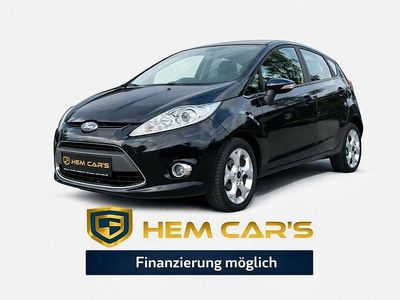 Usata Ford Fiesta Titanium 97 CV (71 kW) 2009 Nero Utilitaria