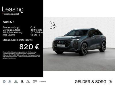 Neu Audi Q3 S-Line 272 PS (200 kW) 2025 Grau SUV