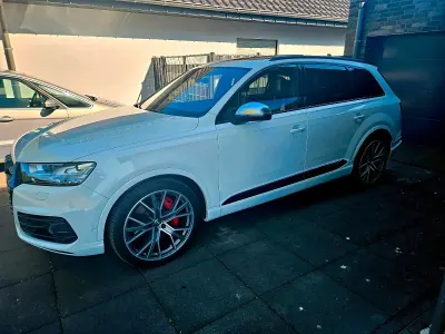 Gebraucht Audi SQ7 S-Line 435 PS (319 kW) 2017 Weiß SUV