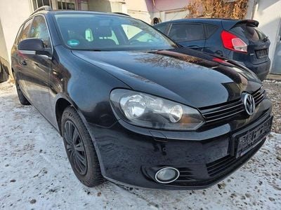 Gebraucht VW Golf VI Comfortline 122 PS (89 kW) 2010 Schwarz Kleinwagen