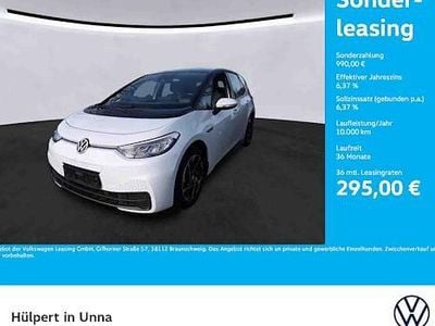 Begagnad VW ID.3 Pro Performance 150 kW (204 HK) 2021 Vit Halvkombi