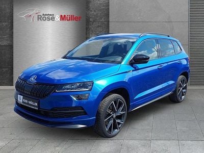 Usado Skoda Karoq SportLine 150 HP (110 kW) 2020 Azul SUV