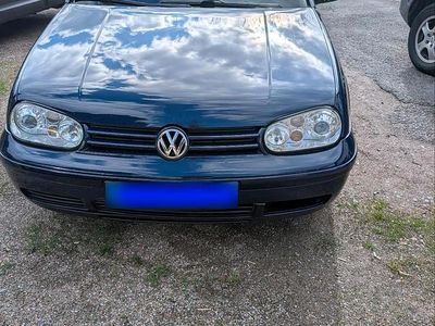 Gebraucht VW Golf Cabriolet 115 PS (84 kW) 2002 Blau Cabrio