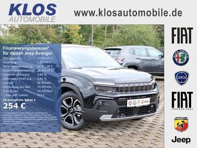 Neu Jeep Avenger Summit 101 PS (74 kW) 2025 Volcano black (schwarz) SUV
