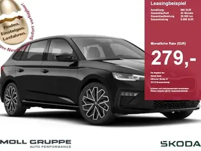 Ny Skoda Scala 150 HK (110 kW) 2026 Sort Hatchback