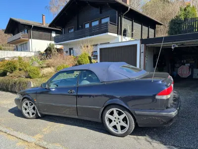 Gebraucht Saab 9-3 154 PS (113 kW) 2000 Blau Cabrio
