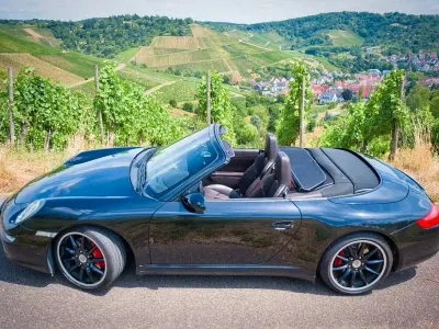 Gebraucht Porsche 911 Carrera 4S Cabriolet 355 PS (261 kW) 2008 Schwarz Cabrio