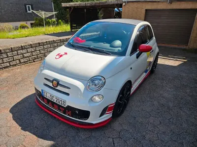 Gebraucht Abarth 595C Turismo 160 PS (117 kW) 2013 Weiß Cabrio