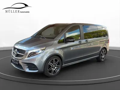 Używany Mercedes V250 AMG line 190 KM (139 kW) 2022 Szary Minivan
