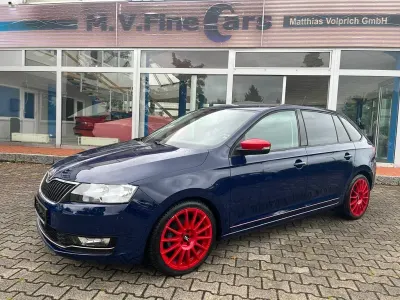 Gebraucht Skoda Rapid Cool Edition 95 PS (69 kW) 2018 Blau Kleinwagen
