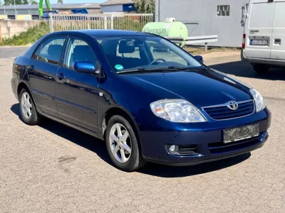 Gebraucht Toyota Corolla 110 PS (80 kW) 2005 Blau Limousine