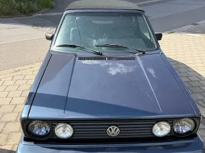 Gebraucht VW Golf Cabriolet 1989 Blau Cabrio