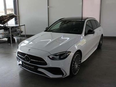 Gebraucht Mercedes C220 AMG Line Premium Plus 200 PS (147 kW) 2025 Weiß Kombi