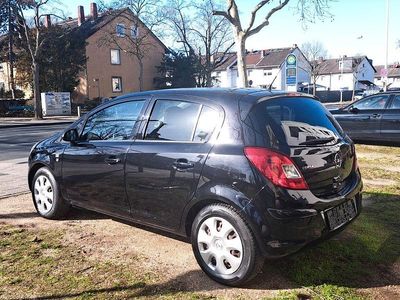 Gebraucht Opel Corsa Edition 87 PS (63 kW) 2010 Schwarz Kleinwagen