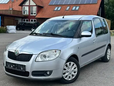 Gebraucht Skoda Roomster Style 69 PS (50 kW) 2008 Silber Van / Kleinbus