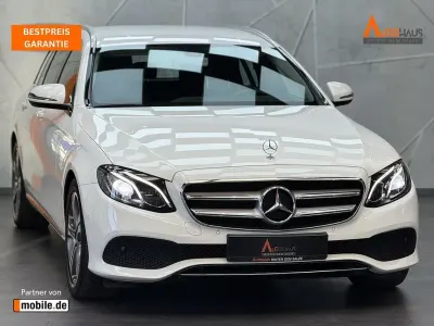Brugt Mercedes E220 194 HK (142 kW) 2017 Hvid Stationcar