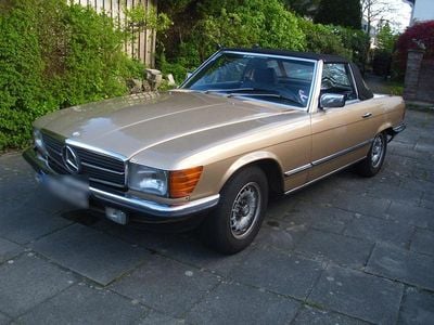 Usata Mercedes SL280 180 CV (132 kW) 1984 Oro Cabrio