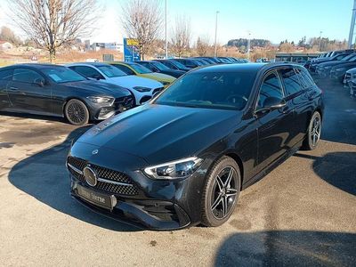 Gebraucht Mercedes C300 AMG 265 PS (194 kW) 2025 Metalliclack obsidianschwarz Kombi
