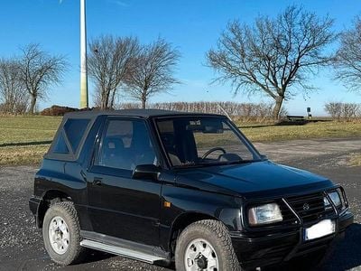 Gebraucht Suzuki Vitara 80 PS (58 kW) 1991 Schwarz Cabrio