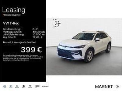 Neu VW T-Roc Life 150 PS (110 kW) 2026 Weiß (pure white uni) SUV