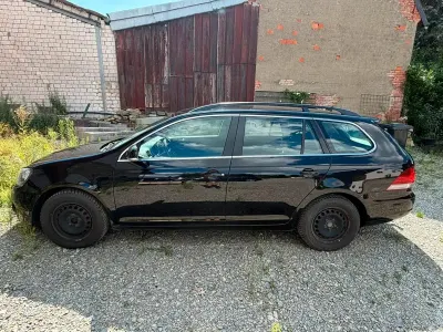 Gebraucht VW Golf VI 105 PS (77 kW) 2011 Schwarz Kombi