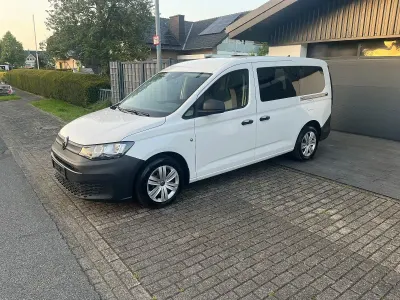 Gebraucht VW Caddy Maxi 102 PS (75 kW) 2021 Weiß Van / Kleinbus