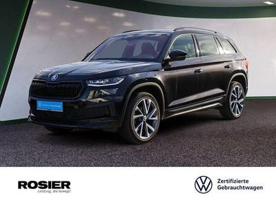 Schwarz / blackmagic Gebraucht 2022 Skoda Kodiaq SportLine SUV | 29.220 € (Guter Preis)