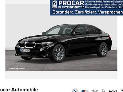 Schwarz Gebraucht 2022 BMW 320e Sport Line Limousine | 26.860 € (Guter Preis)