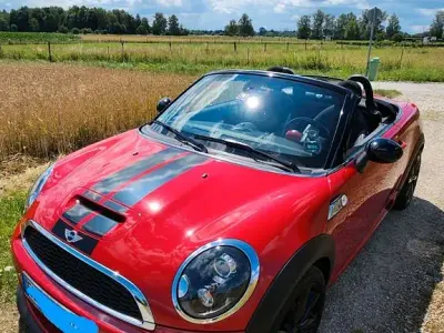 Gebraucht Mini Cooper S Roadster 184 PS (135 kW) 2014 Rot Cabrio