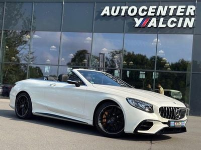 Gebraucht Mercedes S63 AMG AMG 612 PS (450 kW) 2021 Perlmuttweiß metallic Cabrio