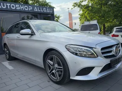 Gebraucht Mercedes C220 194 PS (142 kW) 2019 Silber Kombi