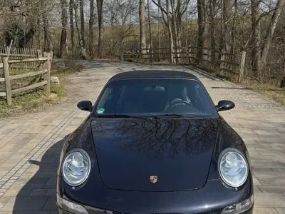 Begagnad Porsche 911 Carrera 4 Cabriolet 325 HK (239 kW) 2008 Svart Cab