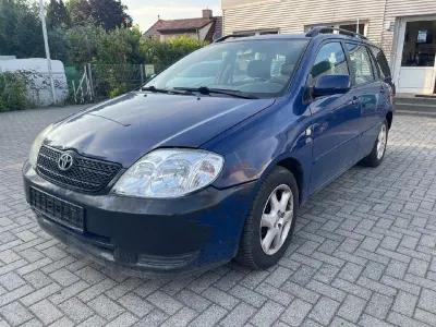 Gebraucht Toyota Corolla 90 PS (66 kW) 2004 Blau Kombi