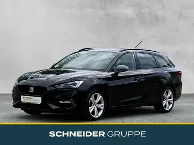 Używany Seat Leon FR 150 KM (110 kW) 2022 Czarny Kombi
